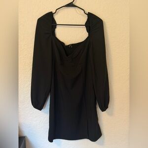 Elegant Black Mini Dress